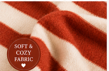 Cozy Candy Stripe PullOver